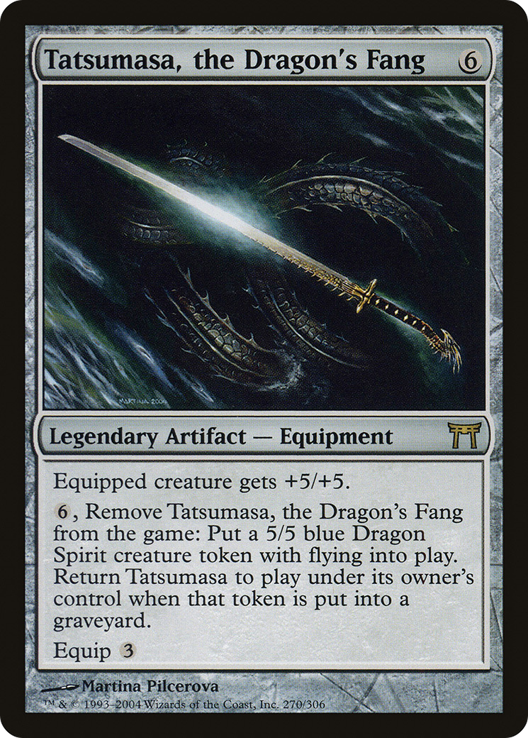 Tatsumasa, the Dragon's Fang (CHK-270) (Foil)