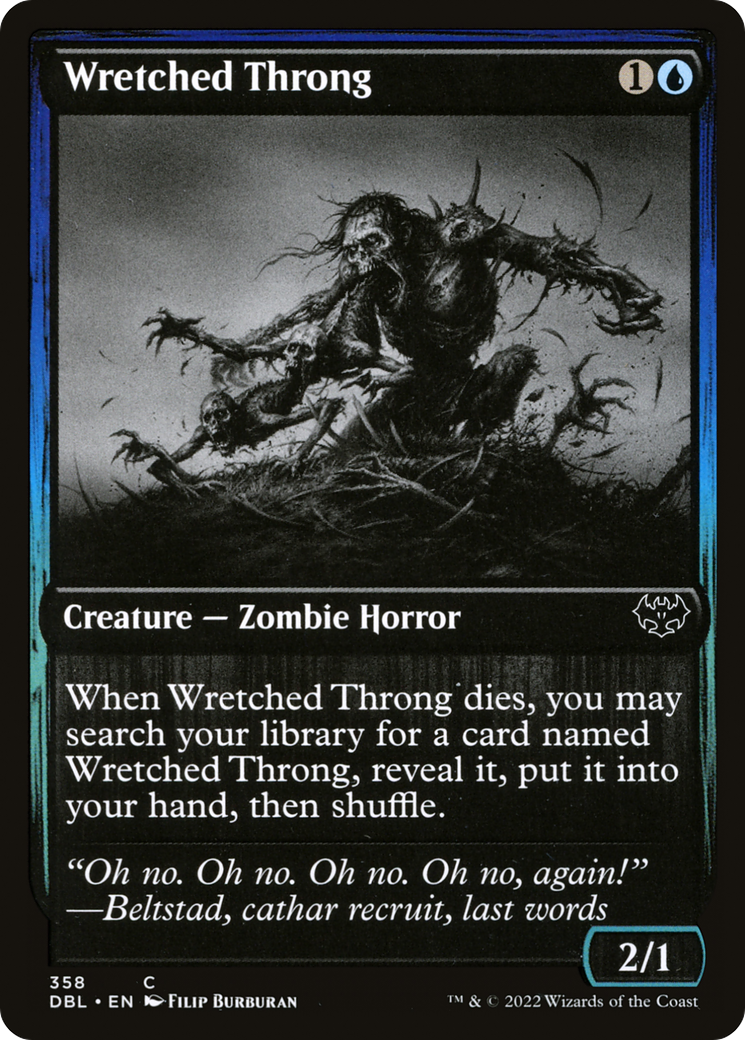 Wretched Throng (DBL-358) (Foil)