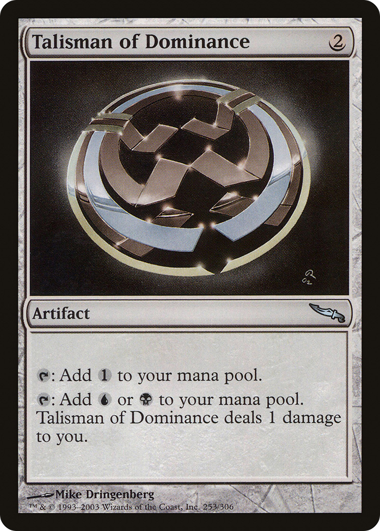 Talisman of Dominance (MRD-253) (Foil)