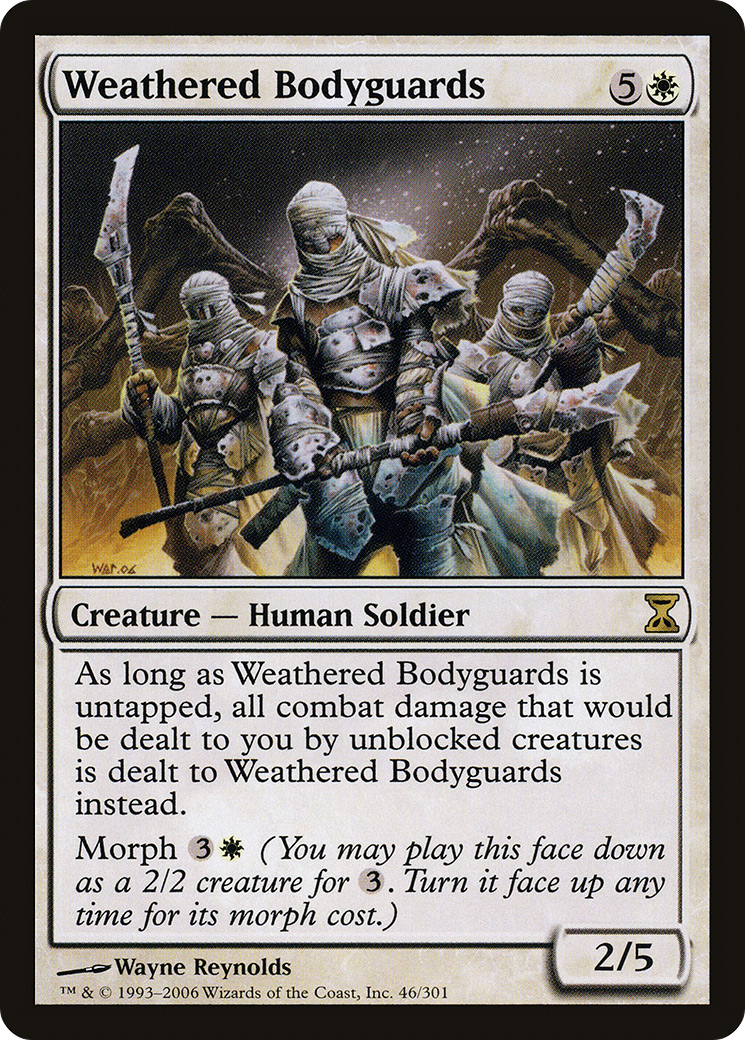 Weathered Bodyguards (TSP-046) (Foil)