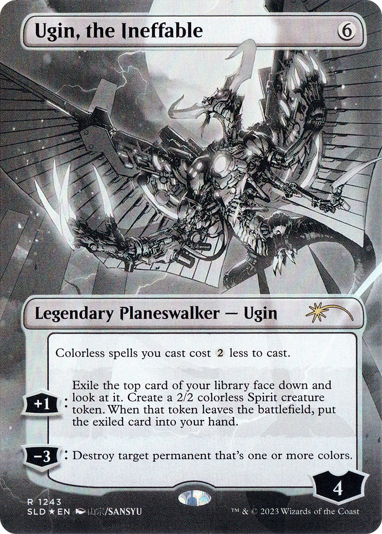 Ugin, the Ineffable (SLD-1243) (Borderless) (Foil)