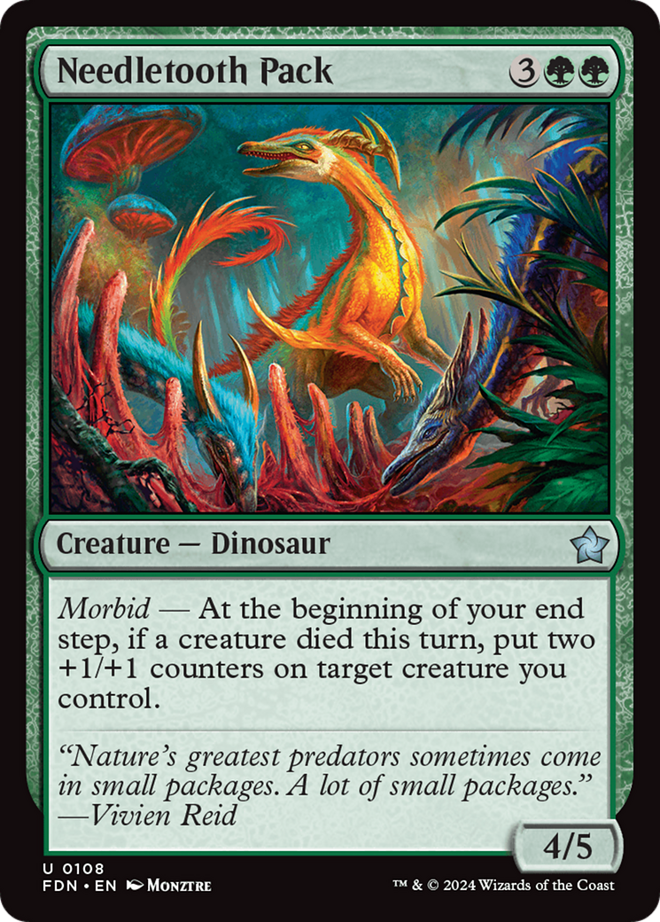 Needletooth Pack (FDN-108) (Foil)