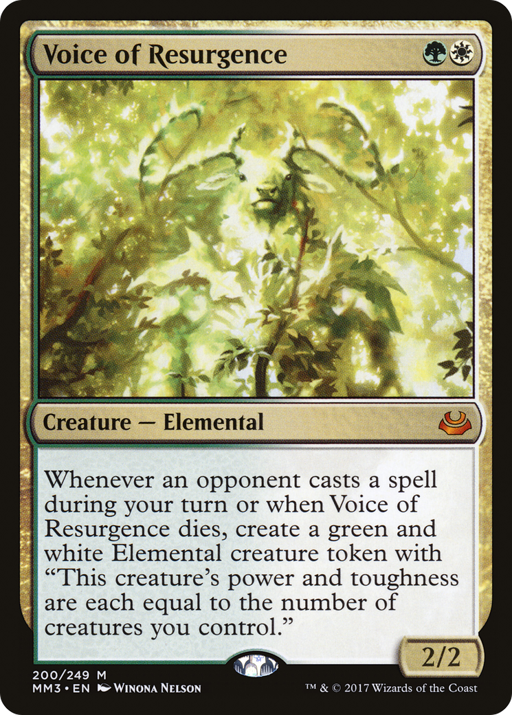 Voice of Resurgence (MM3-200) (Foil)