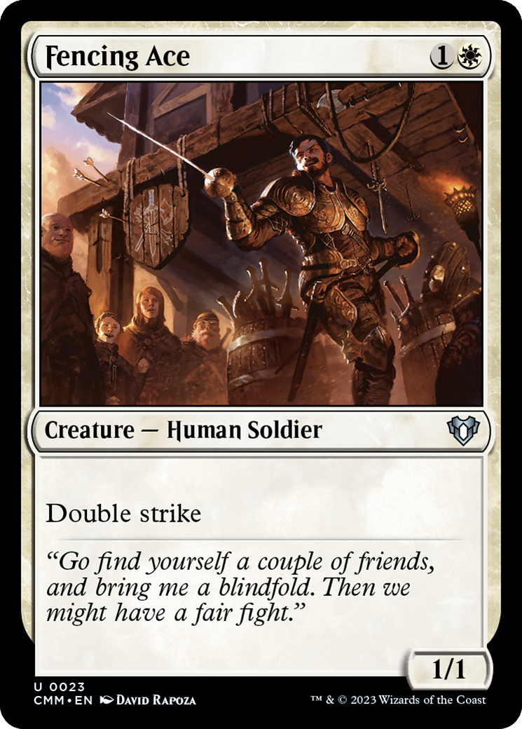 Fencing Ace (CMM-023) (Foil)