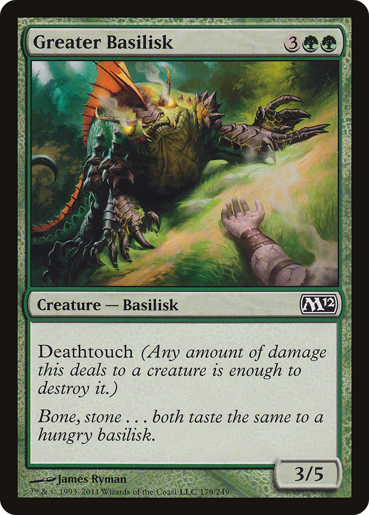 Greater Basilisk (M12-179) (Foil)