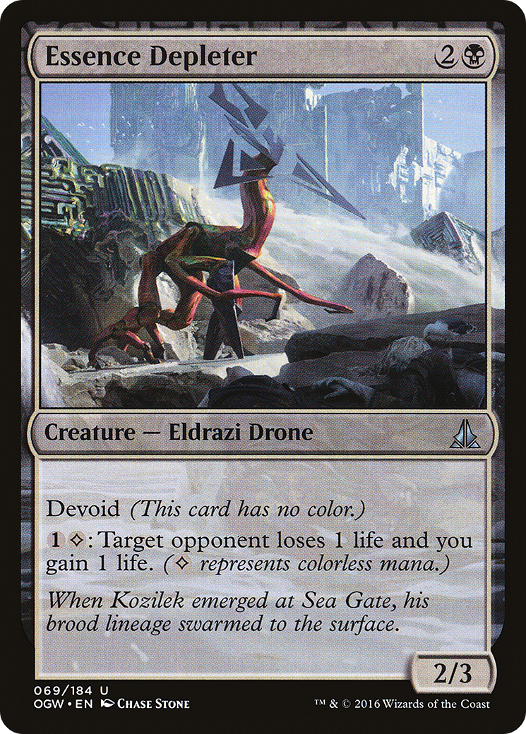 Essence Depleter (OGW-069) (Foil)