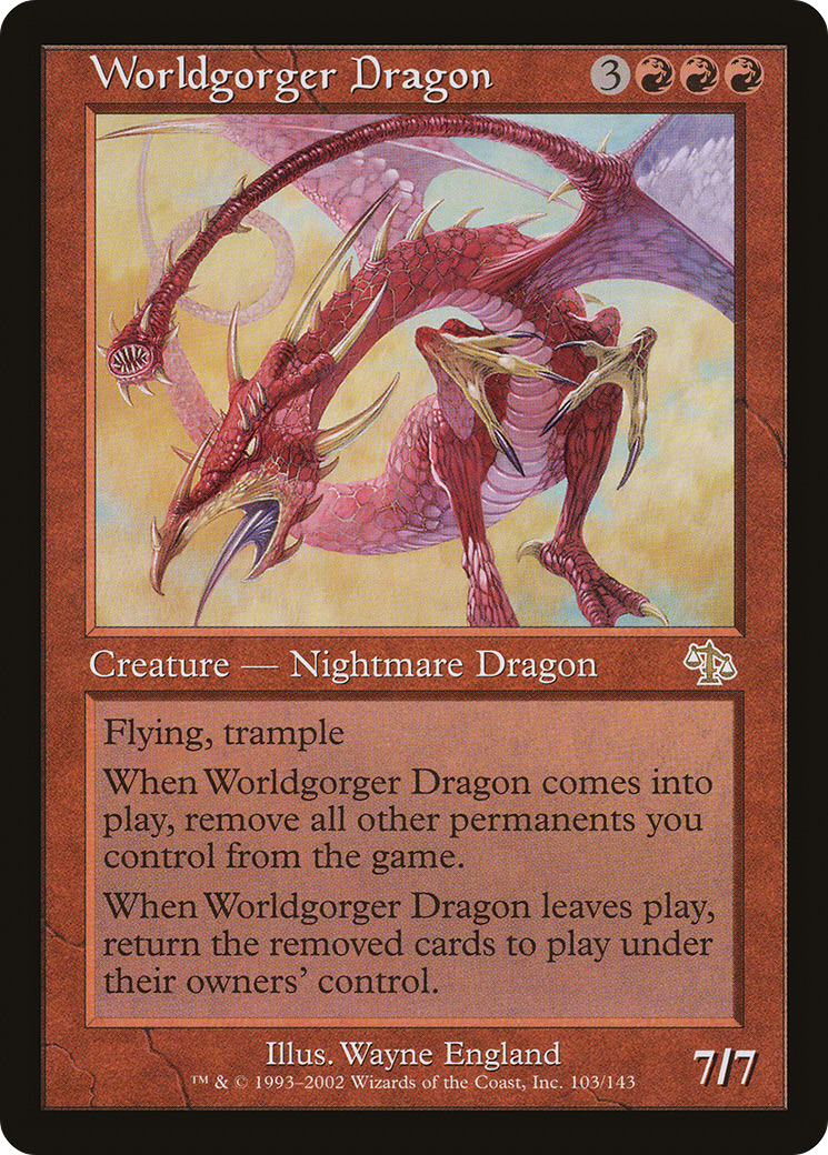 Worldgorger Dragon (JUD-103) (Foil)