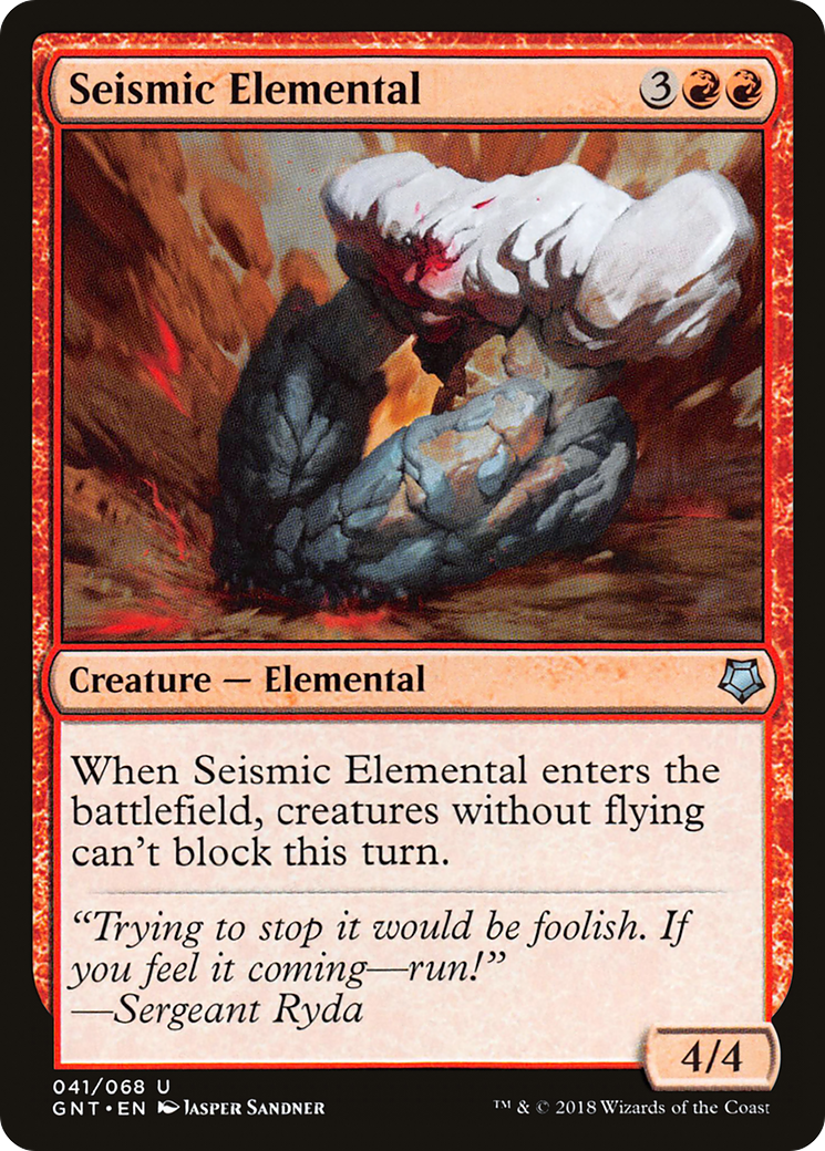 Seismic Elemental (GNT-041)