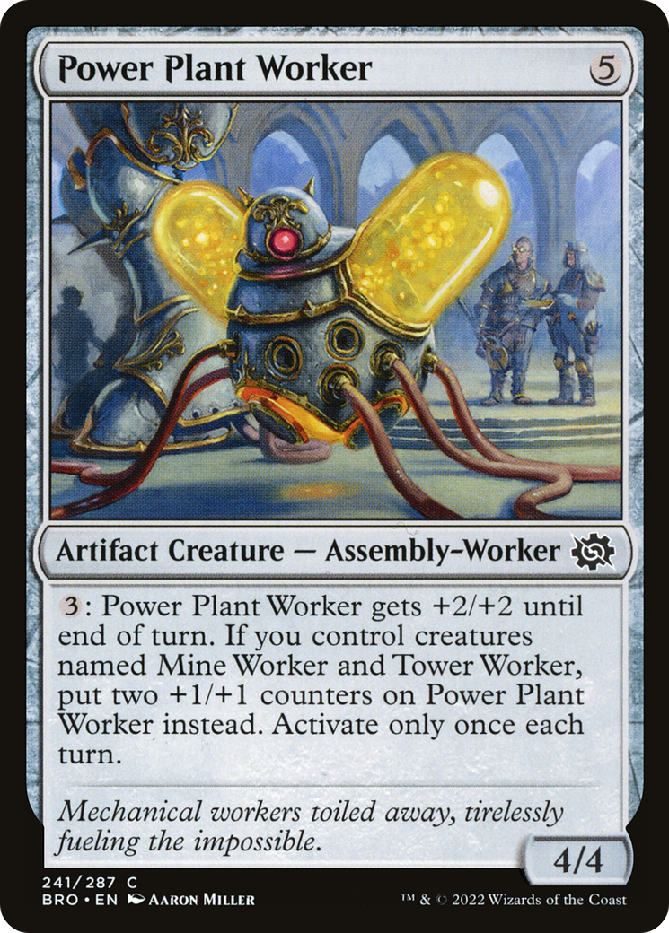 Power Plant Worker (BRO-241) (Foil)