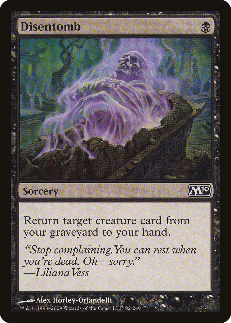 Disentomb (M10-092)