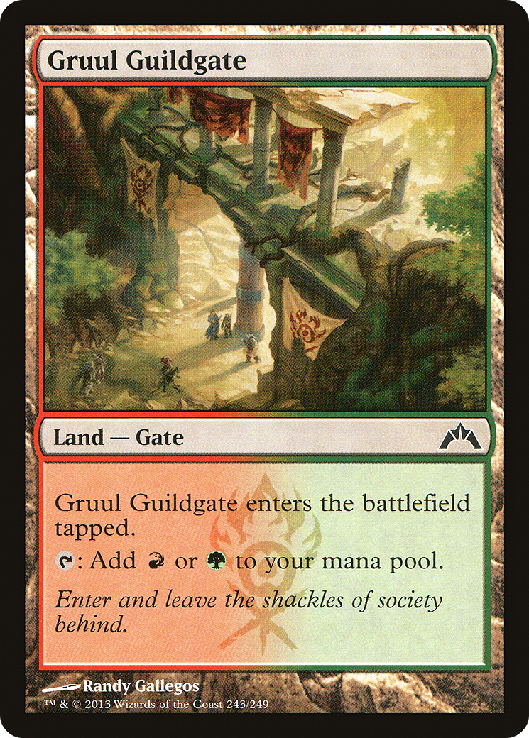 Gruul Guildgate (GTC-243) (Foil)