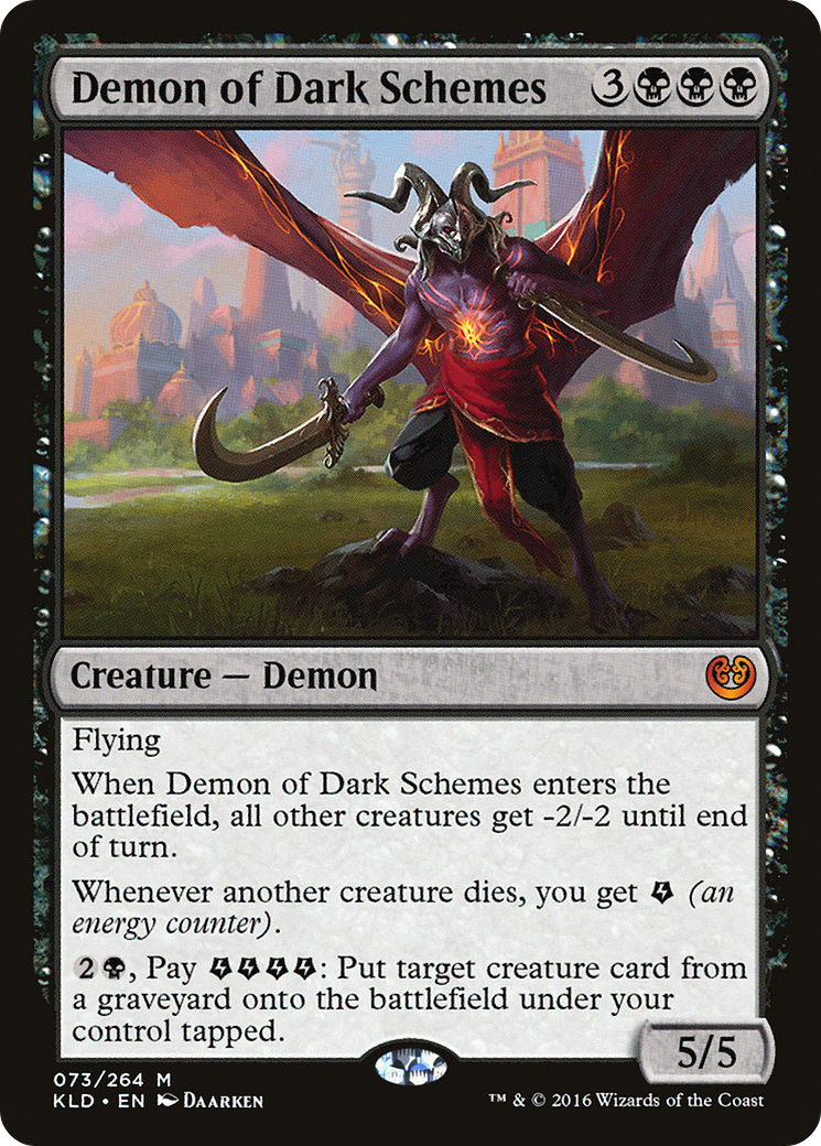Demon of Dark Schemes (KLD-073) (Foil)