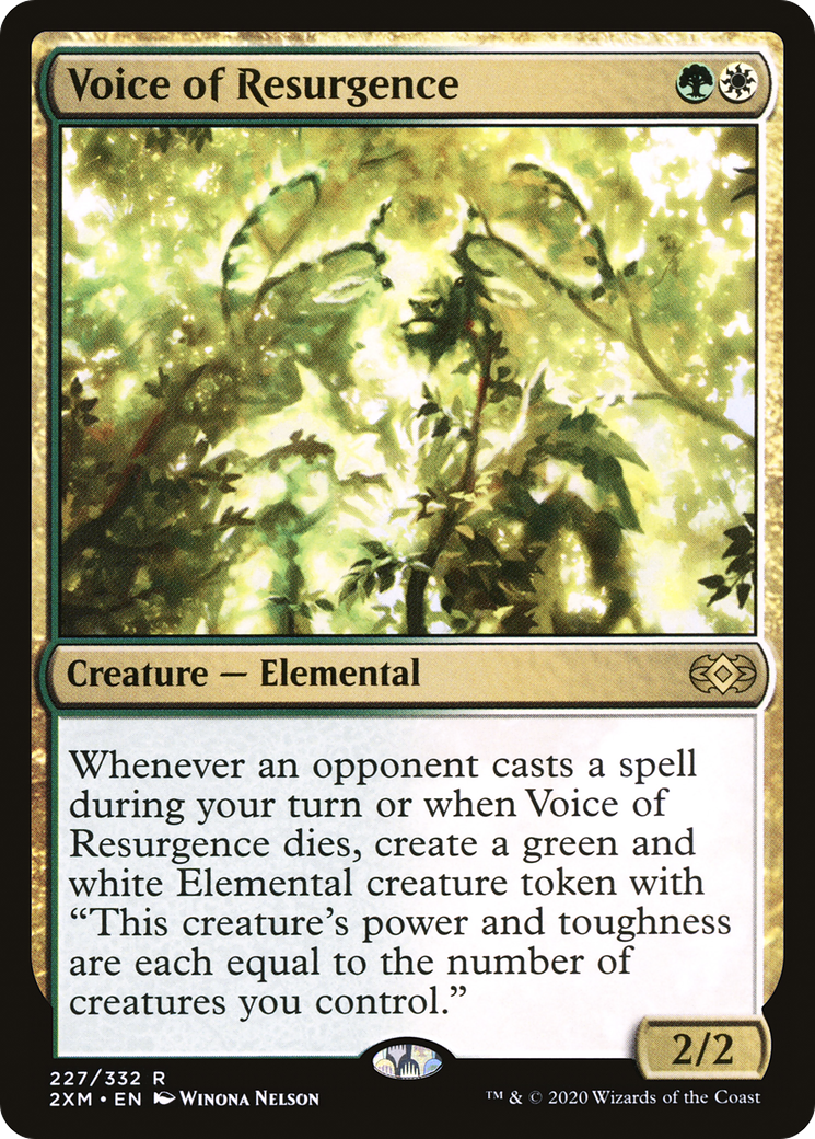 Voice of Resurgence (2XM-227) (Foil)