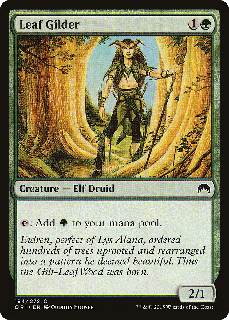 Leaf Gilder (ORI-184) (Foil)