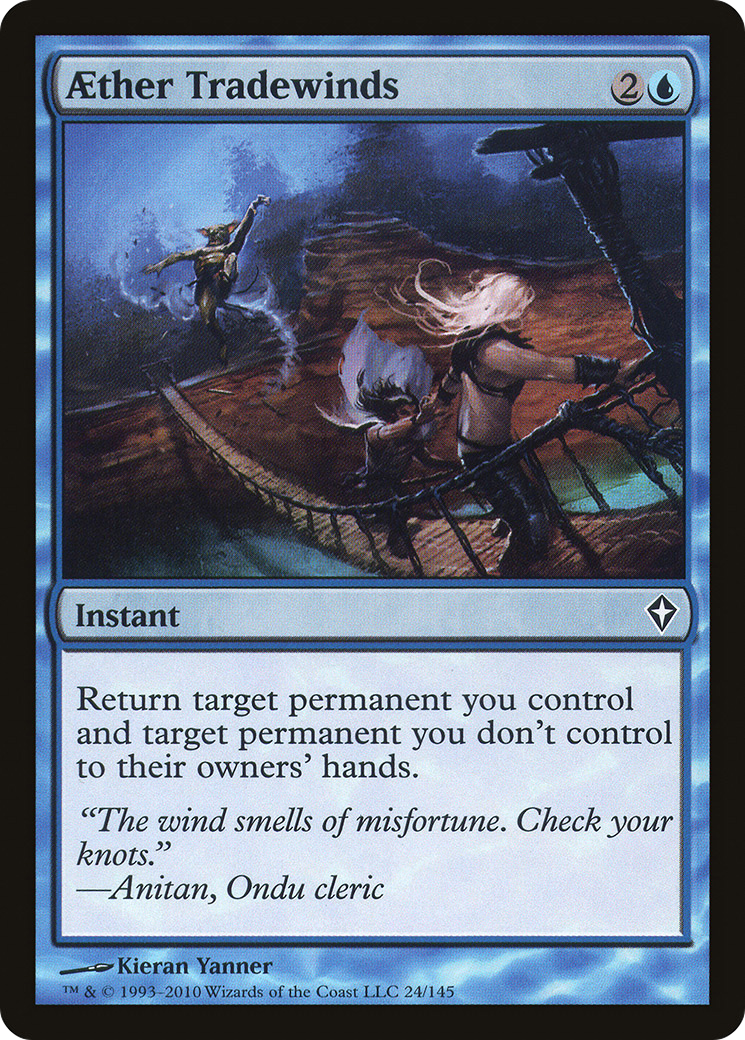 Aether Tradewinds (WWK-024) (Foil)