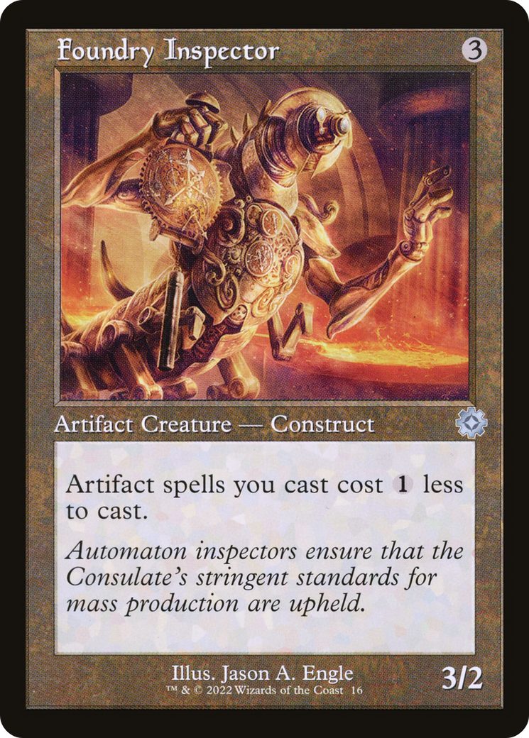 Foundry Inspector (BRR-016) (Foil)
