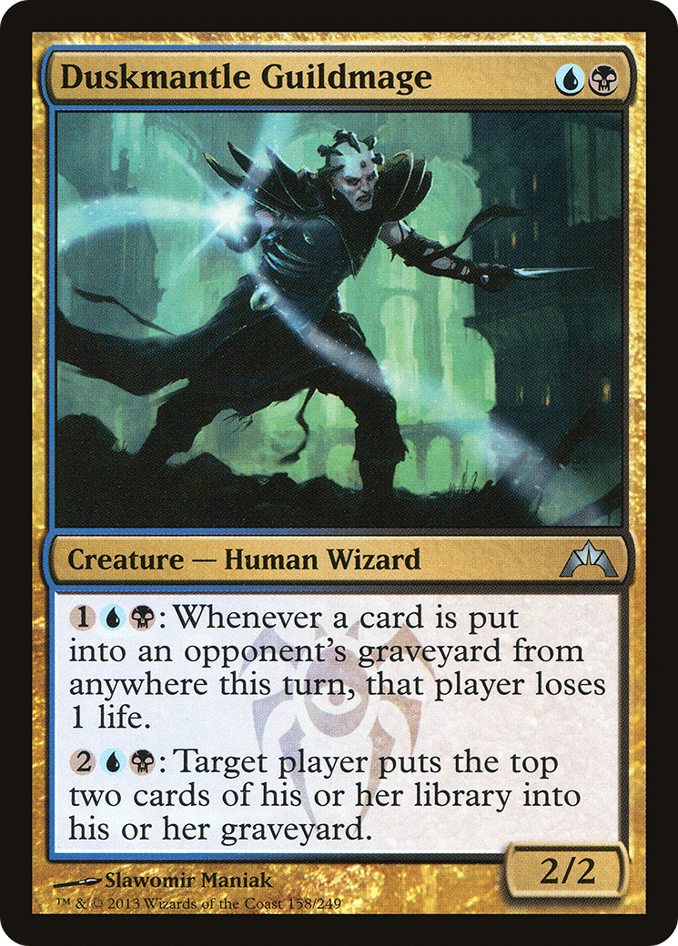 Duskmantle Guildmage (GTC-158) (Foil)