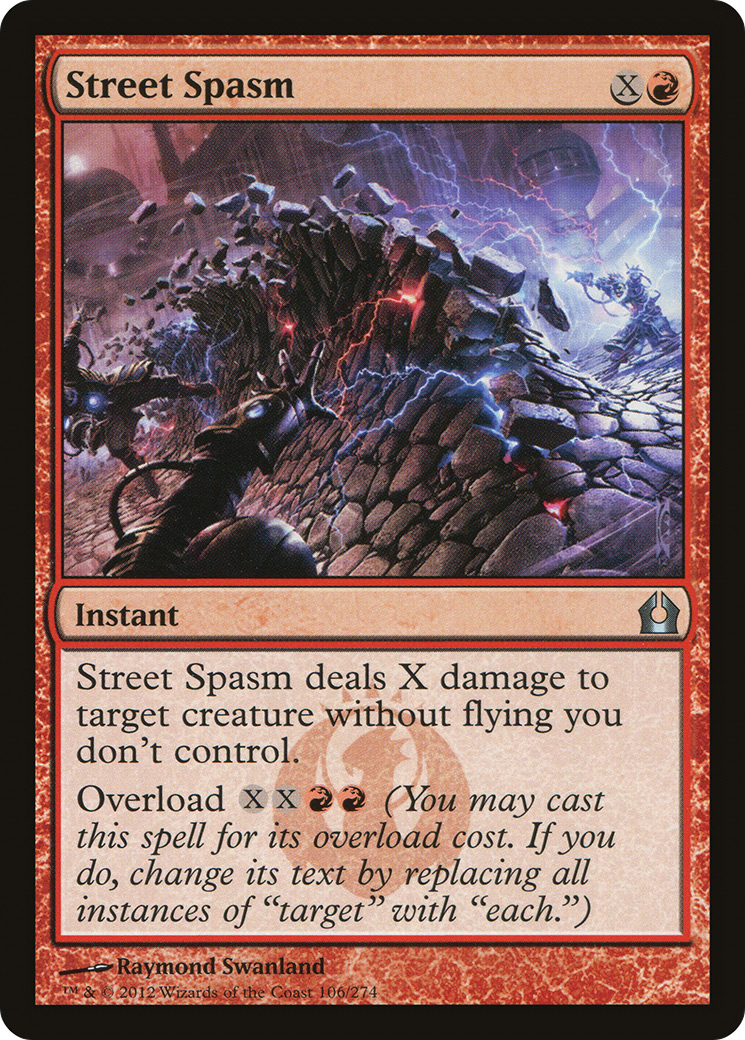 Street Spasm (RTR-106) (Foil)