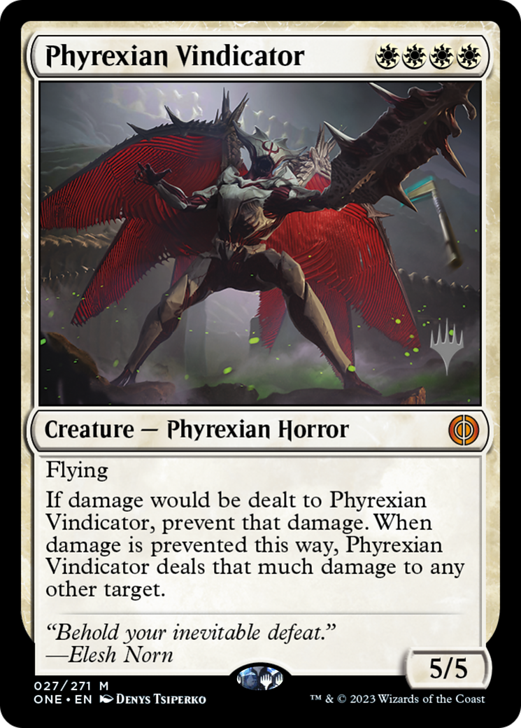 Phyrexian Vindicator (PPONE-27P) (Foil)