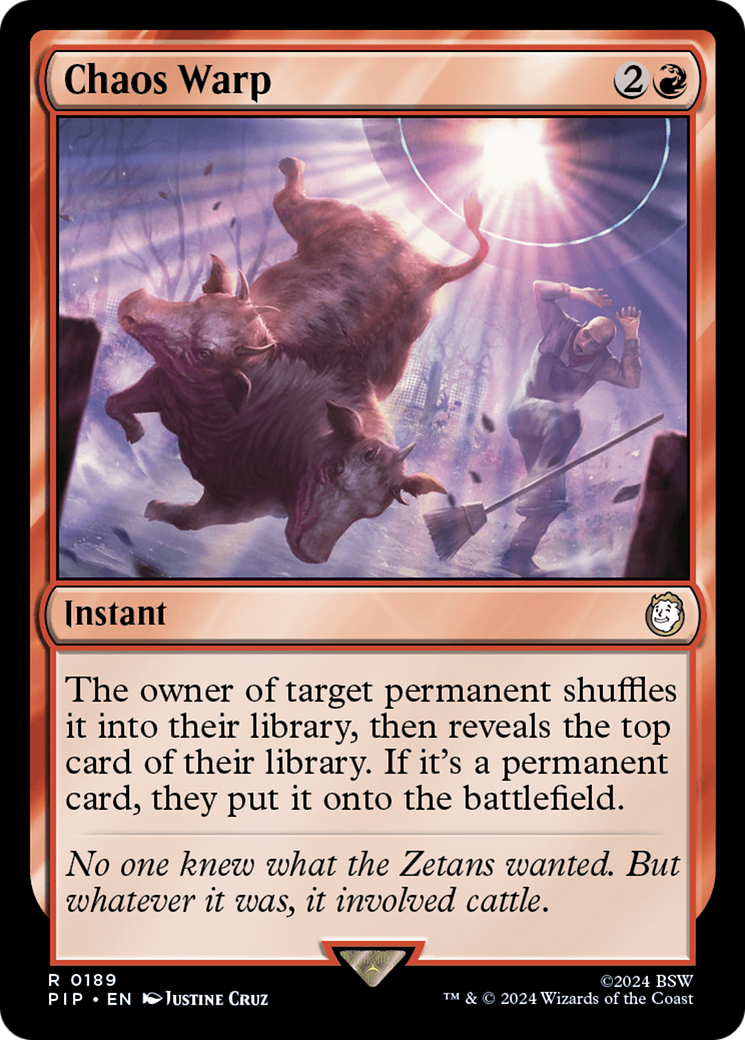 Chaos Warp (PIP-189) (Foil)