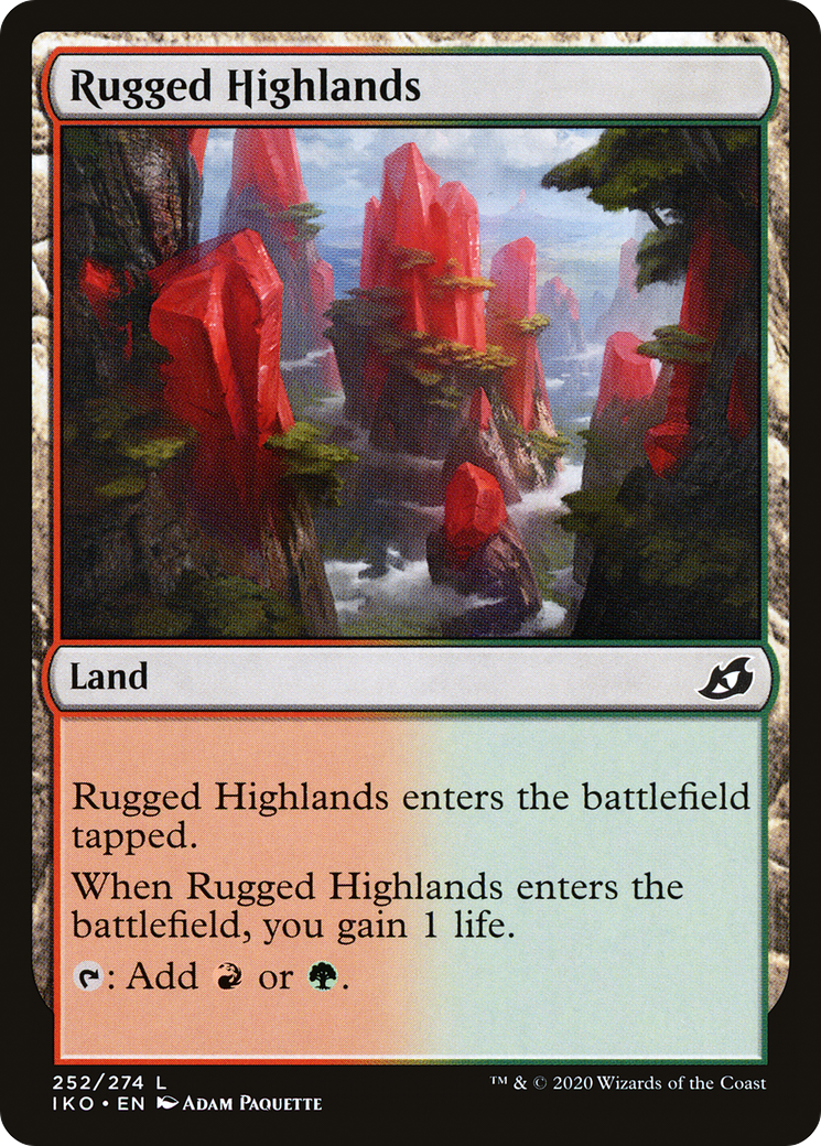 Rugged Highlands (IKO-252) (Foil)