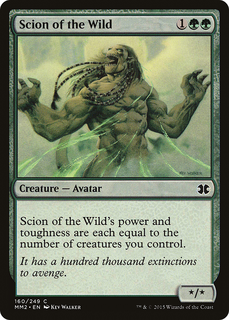 Scion of the Wild (MM2-160) (Foil)