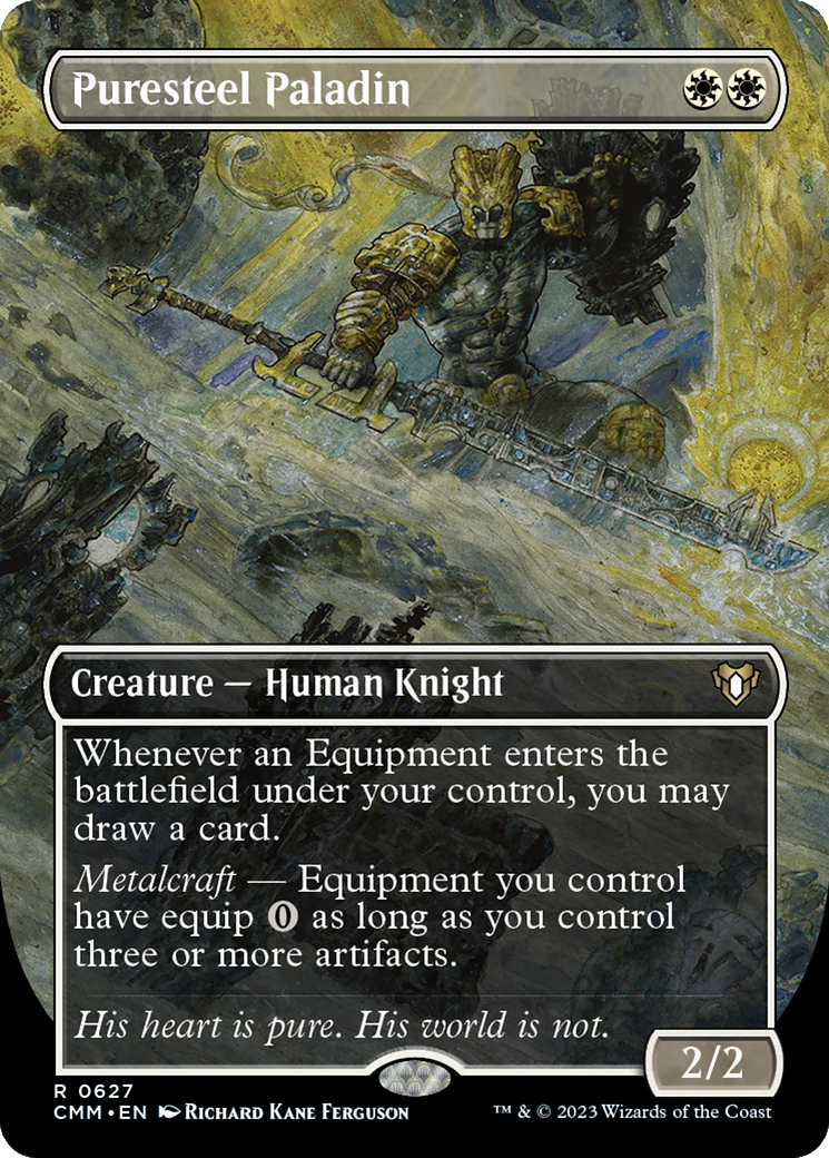 Puresteel Paladin (CMM-627) (Borderless) (Foil)