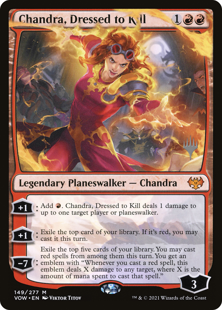 Chandra, Dressed to Kill (PPDMU-149P) (Foil)