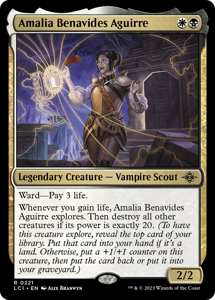 Amalia Benavides Aguirre (LCI-221) (Foil)