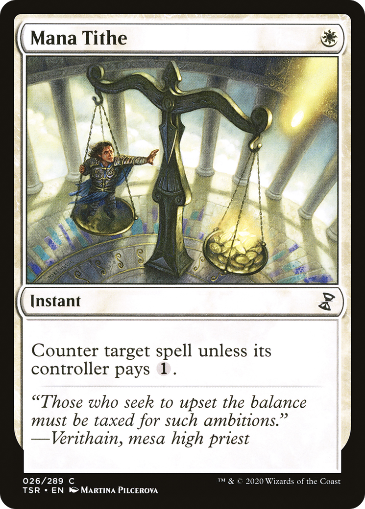 Mana Tithe (TSR-026) (Foil)