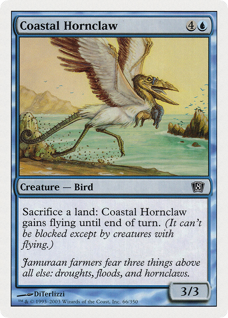 Coastal Hornclaw (8ED-066) (Foil)