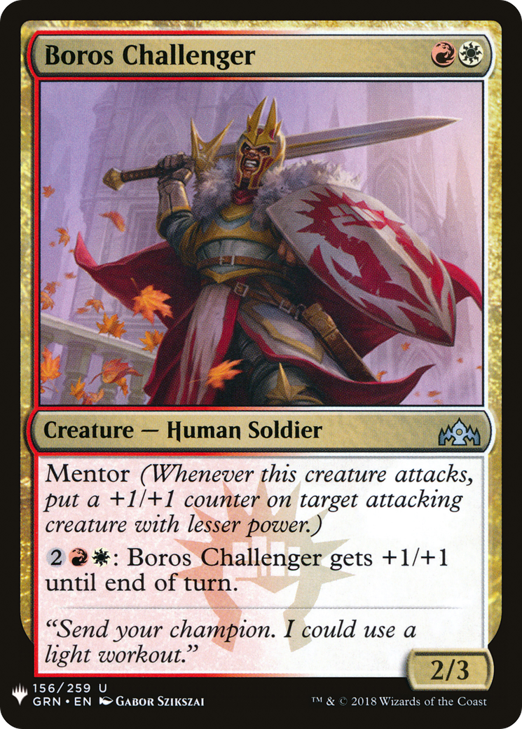 Boros Challenger (PLST-GRN-156)
