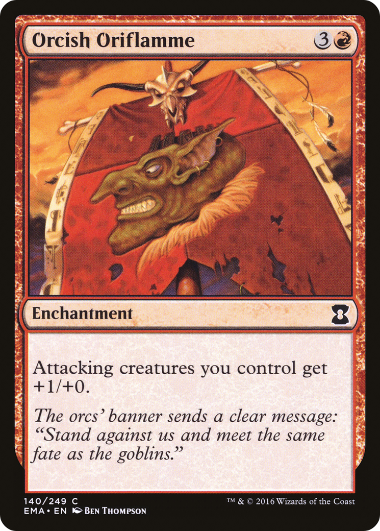 Orcish Oriflamme (EMA-140) (Foil)