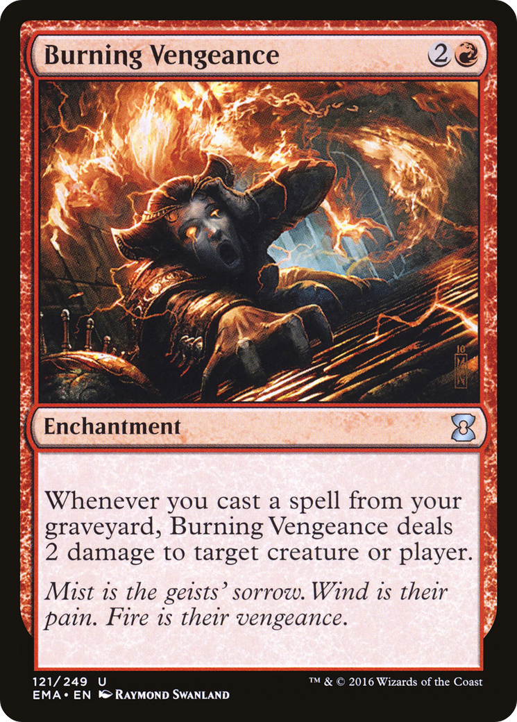 Burning Vengeance (EMA-121) (Foil)