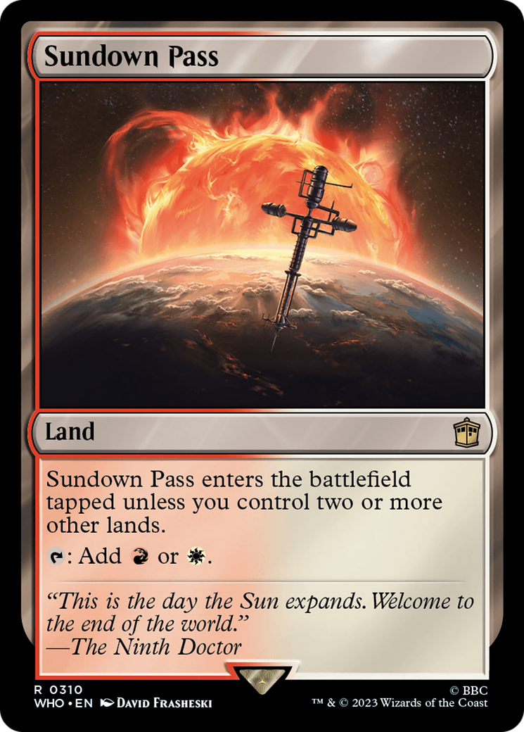 Sundown Pass (WHO-310) (Foil)