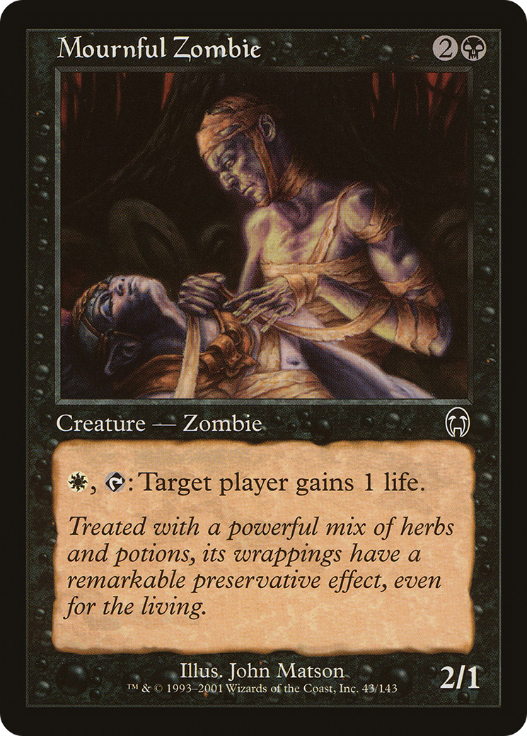 Mournful Zombie (APC-043) (Foil)