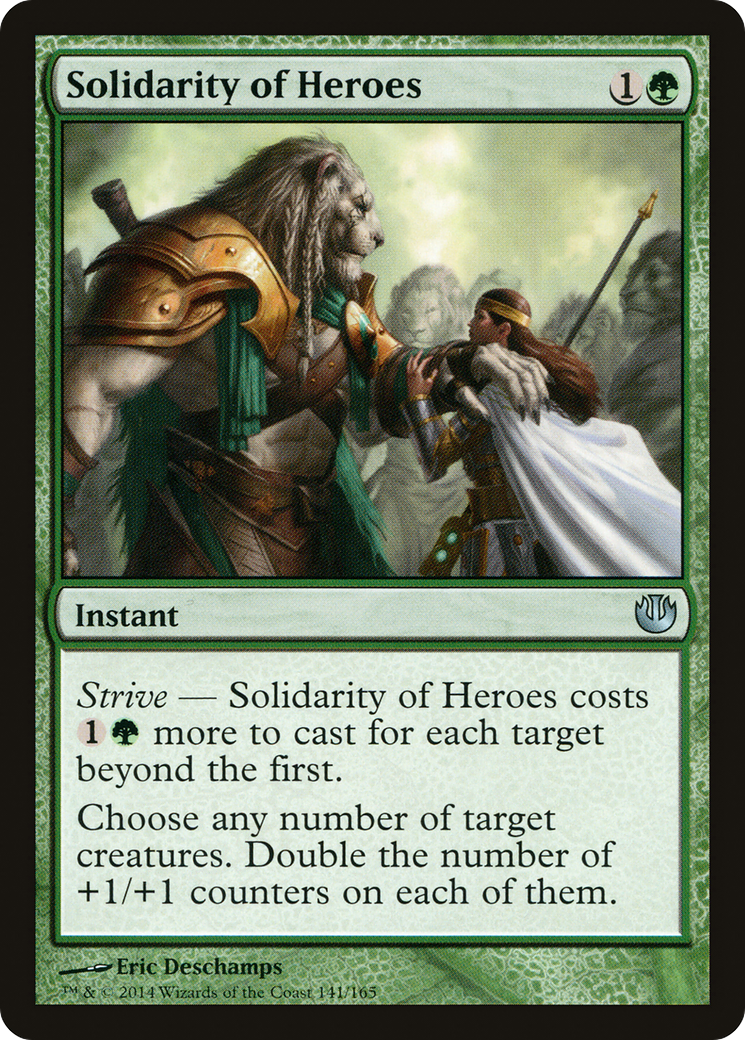 Solidarity of Heroes (JOU-141) (Foil)