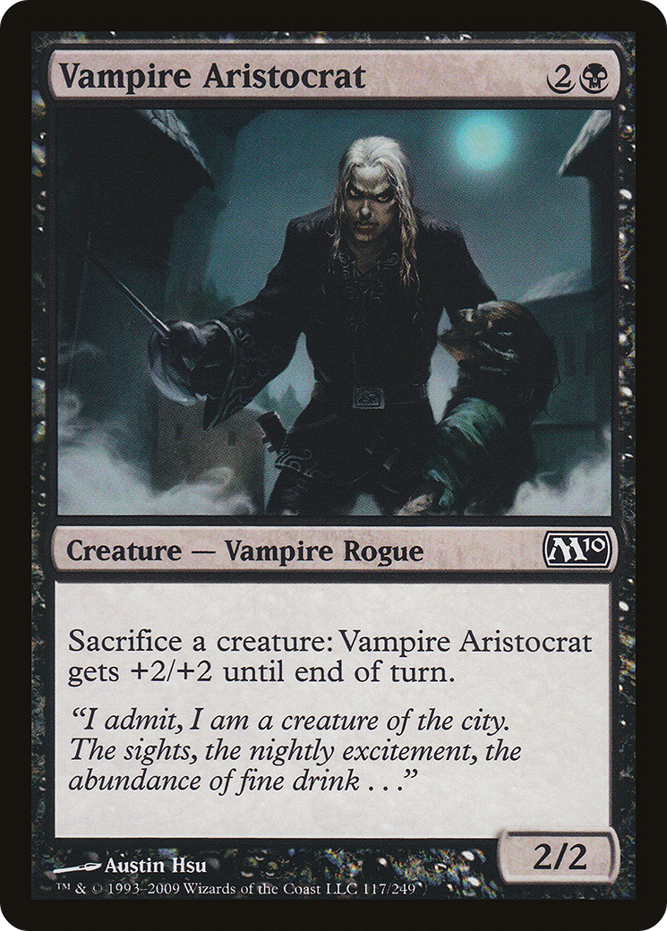 Vampire Aristocrat (M10-117)