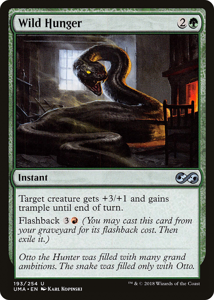 Wild Hunger (UMA-193) (Foil)