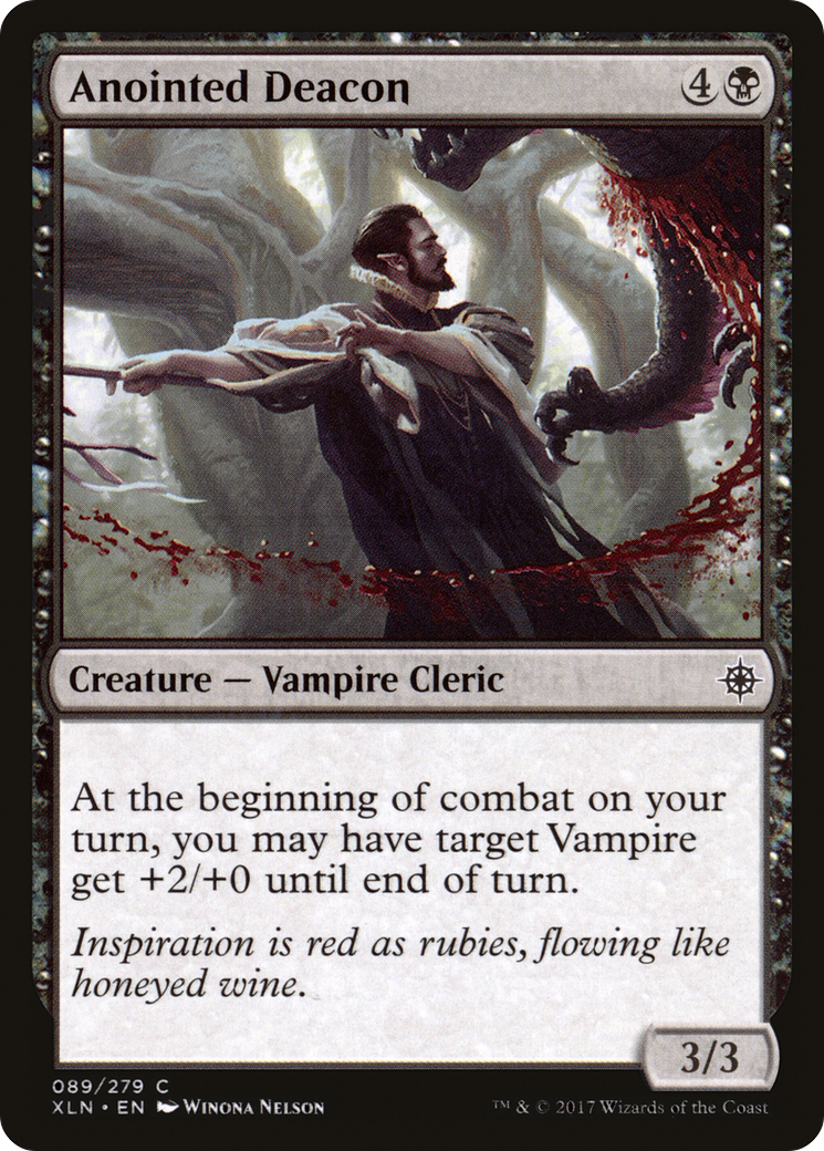 Anointed Deacon (XLN-089) (Foil)