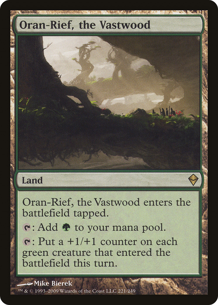 Oran-Rief, the Vastwood (ZEN-221) (Foil)