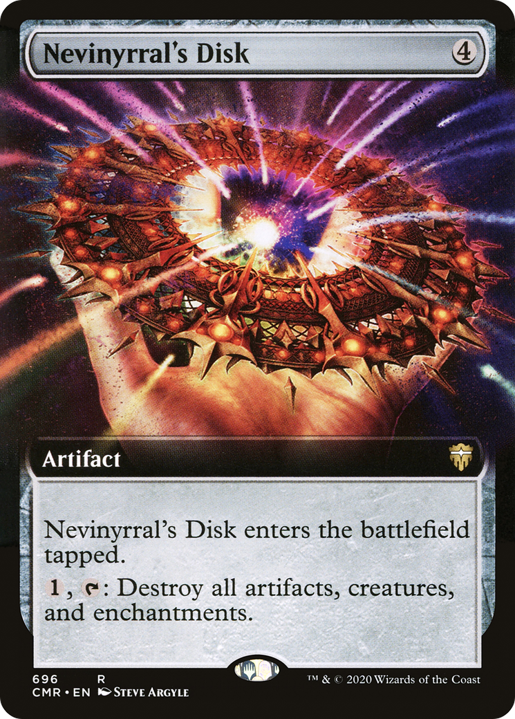 Nevinyrral's Disk (CMR-696) (Extended Art) (Foil)