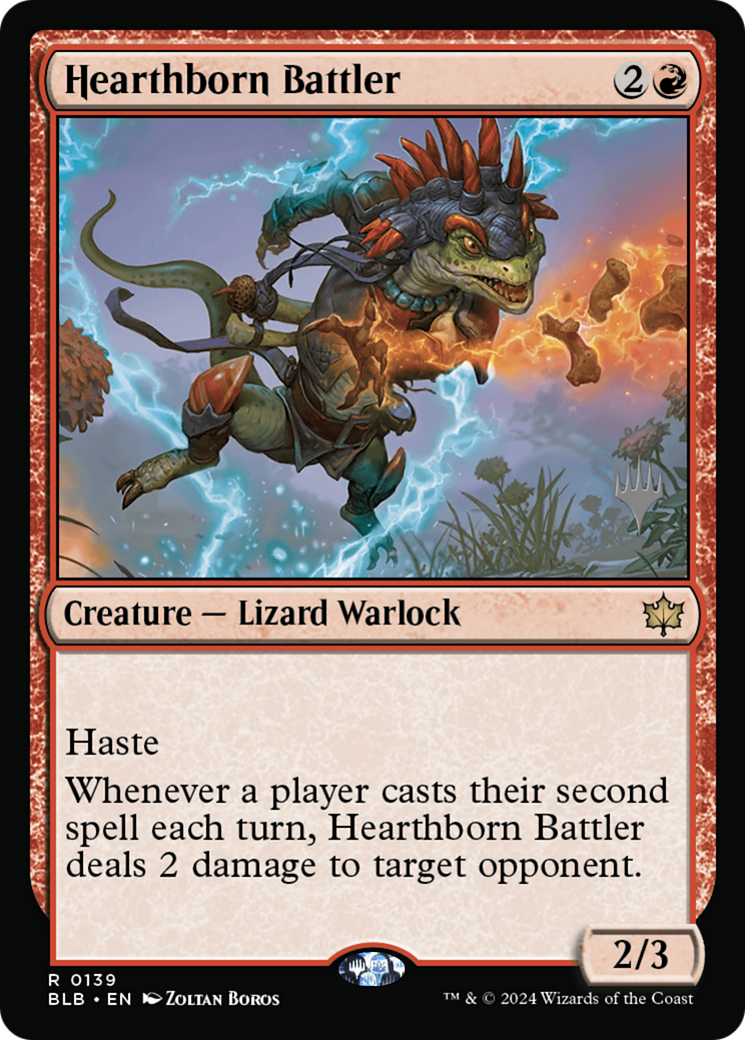 Hearthborn Battler (PPBLB-139P) (Foil)
