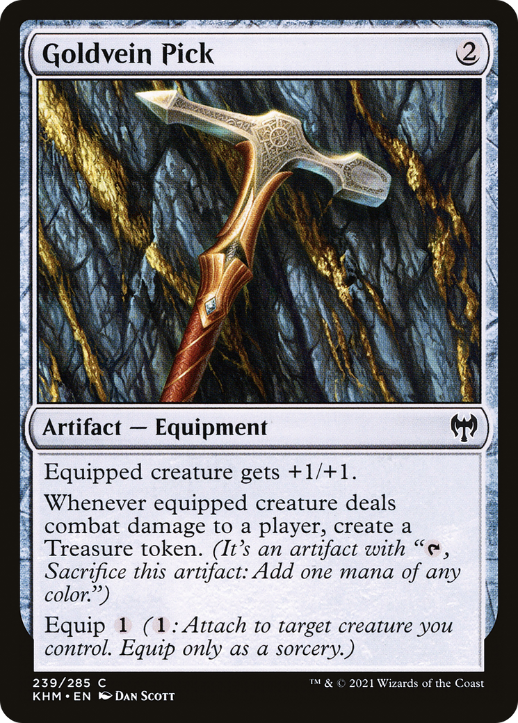 Goldvein Pick (KHM-239) (Foil)