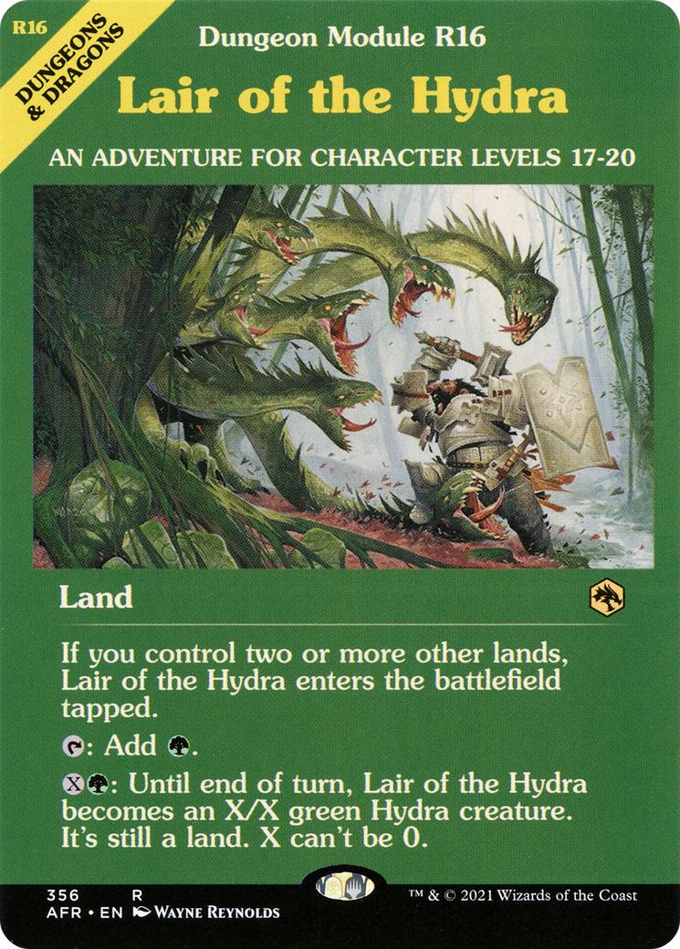 Lair of the Hydra (AFR-356) (Showcase) (Foil)