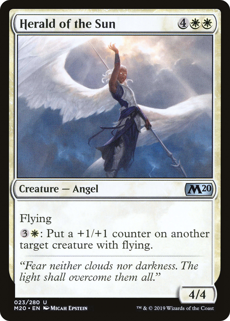 Herald of the Sun (M20-023) (Foil)