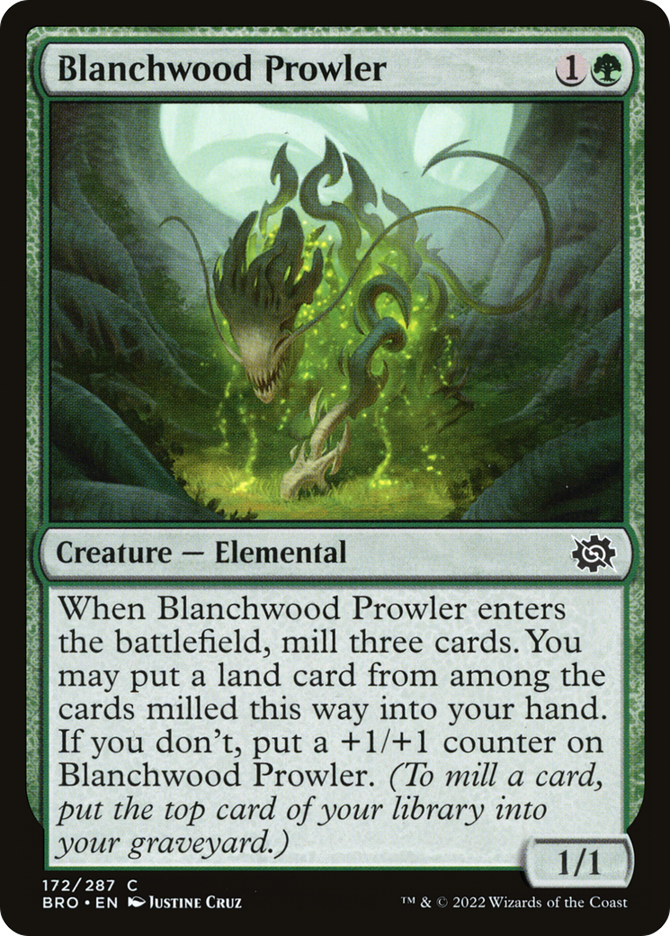Blanchwood Prowler (BRO-172) (Foil)