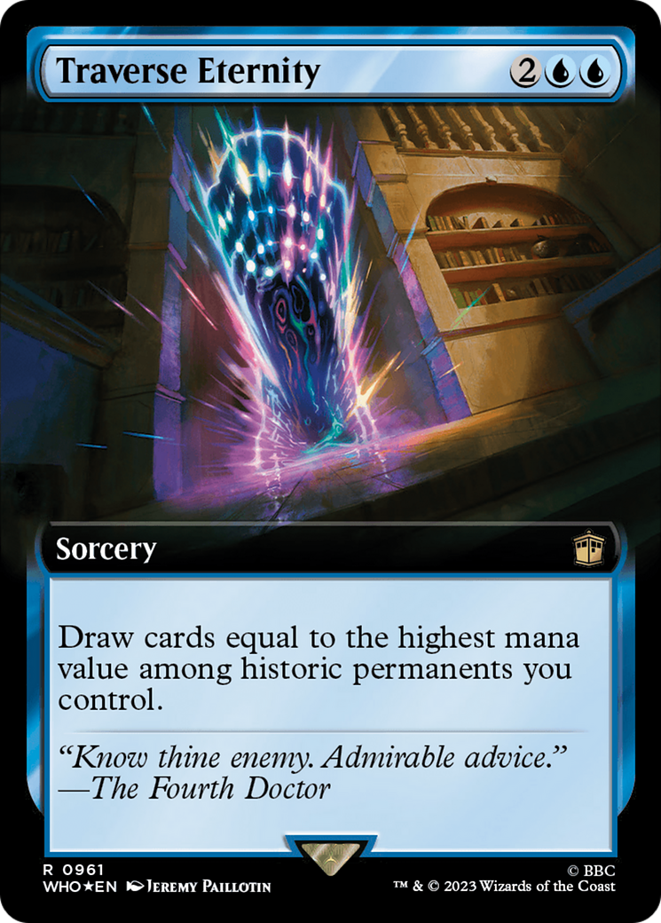 Traverse Eternity (WHO-961) (Extended Art) (Surge Foil)