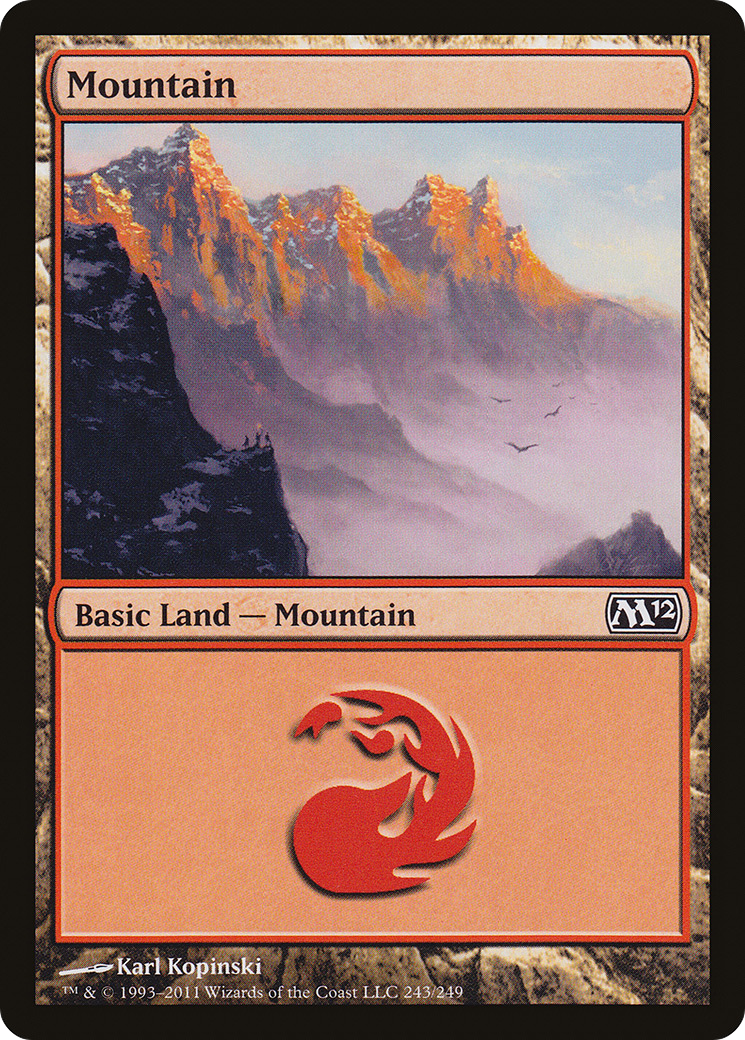 Mountain (M12-243) (Foil)