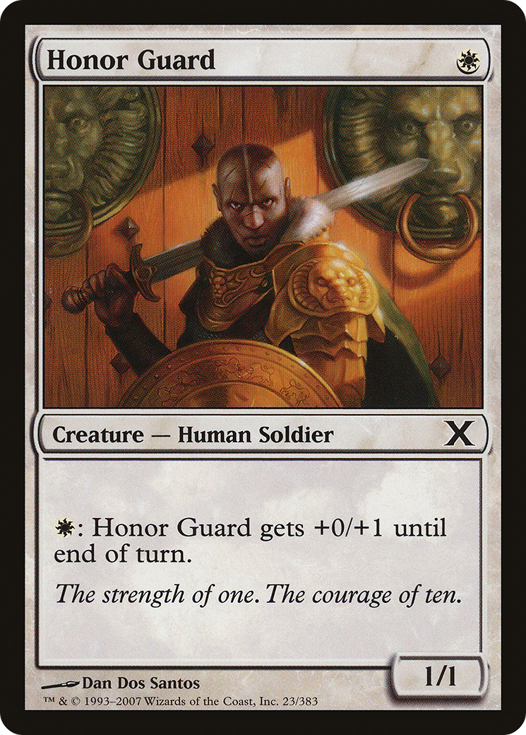 Honor Guard (10E-023) (Foil)